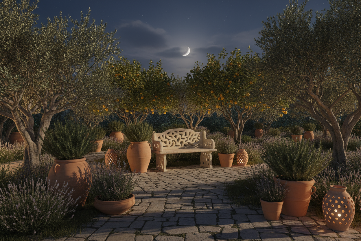 Giardino siciliano lunare